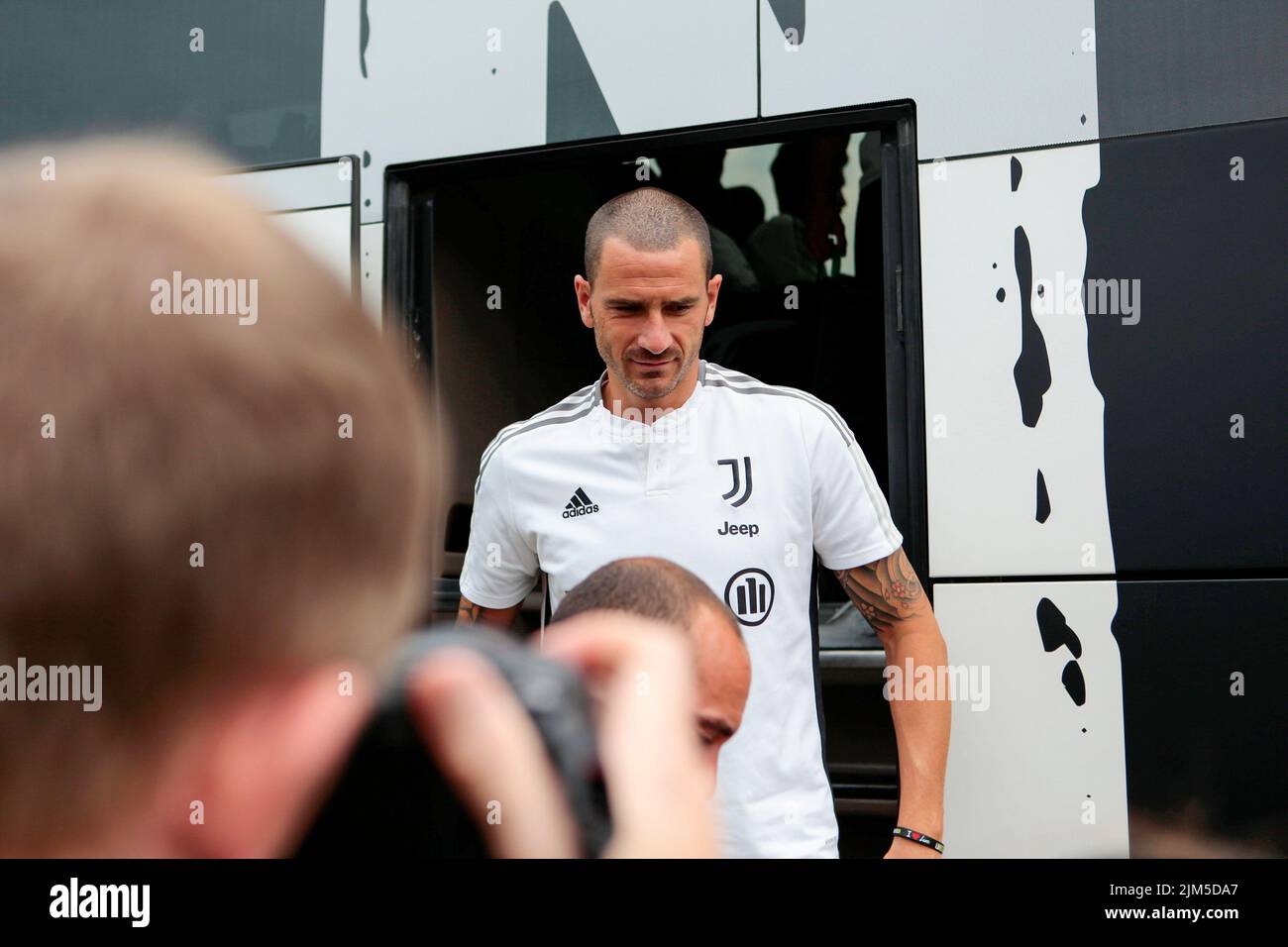 Juventus Fc Pre Season Match in Villar Perosa August 04, 2022 Stock Photo