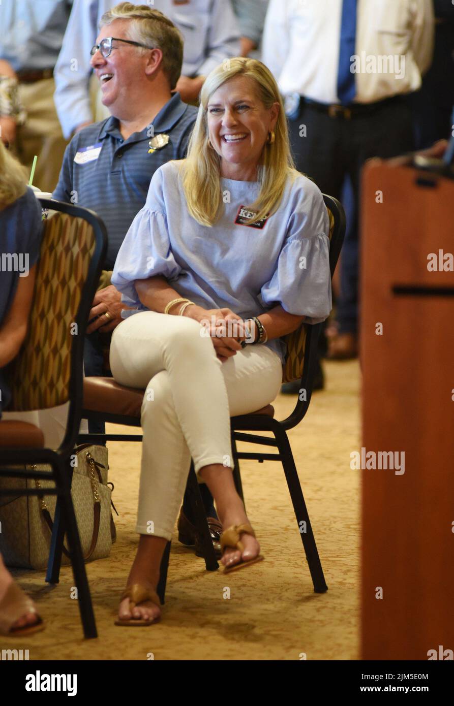 Blairsville, GA, USA. 4th Aug, 2022. Marty Kemp at a public appearance for Florida Governor Brian Kemp Meet and Greet, Blairsville Community Center, Blairsville, GA August 4, 2022. Credit: Derek Storm/Everett Collection/Alamy Live News Stock Photo