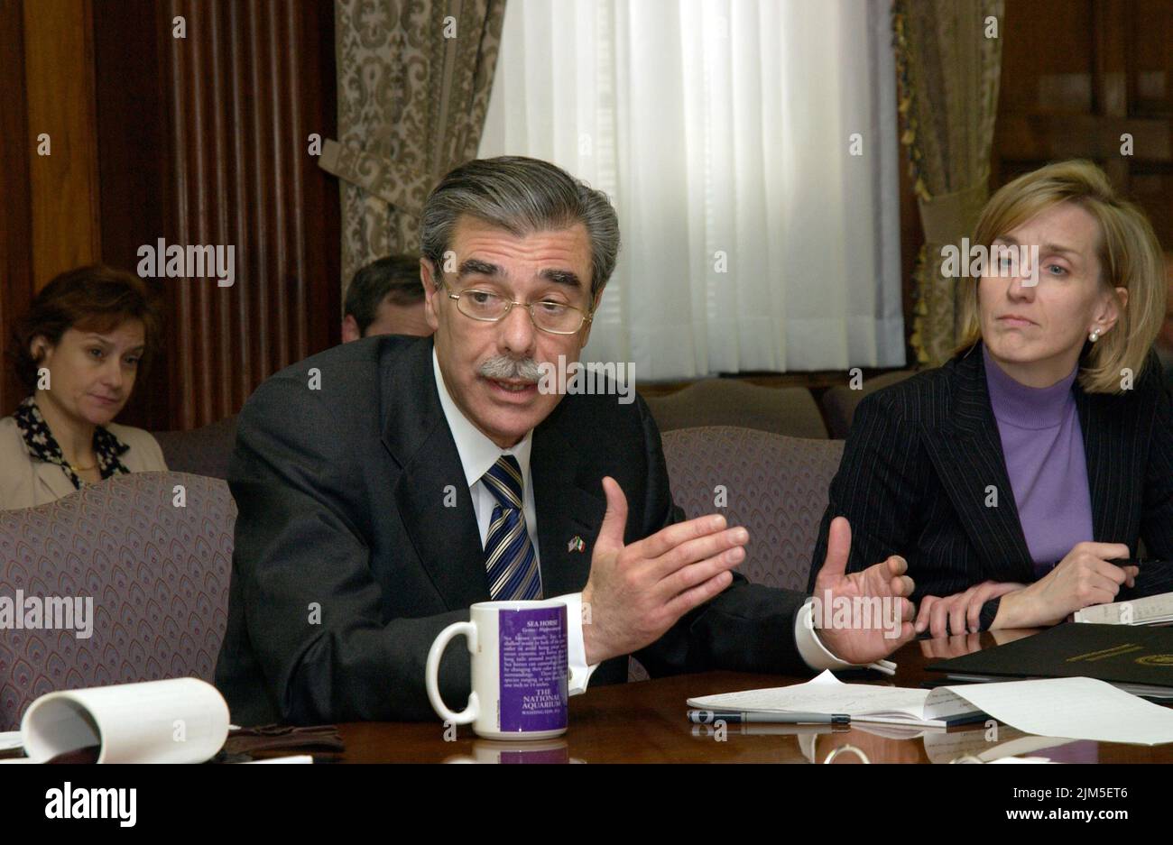 Office of the Secretary - Executive Management Team Meeting Stock Photo