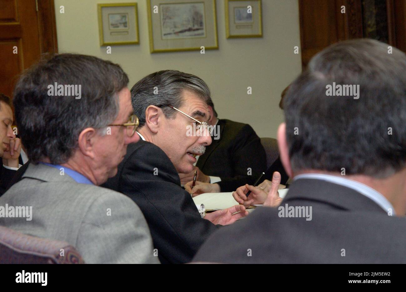 Office of the Secretary - Executive Management Team Meeting Stock Photo