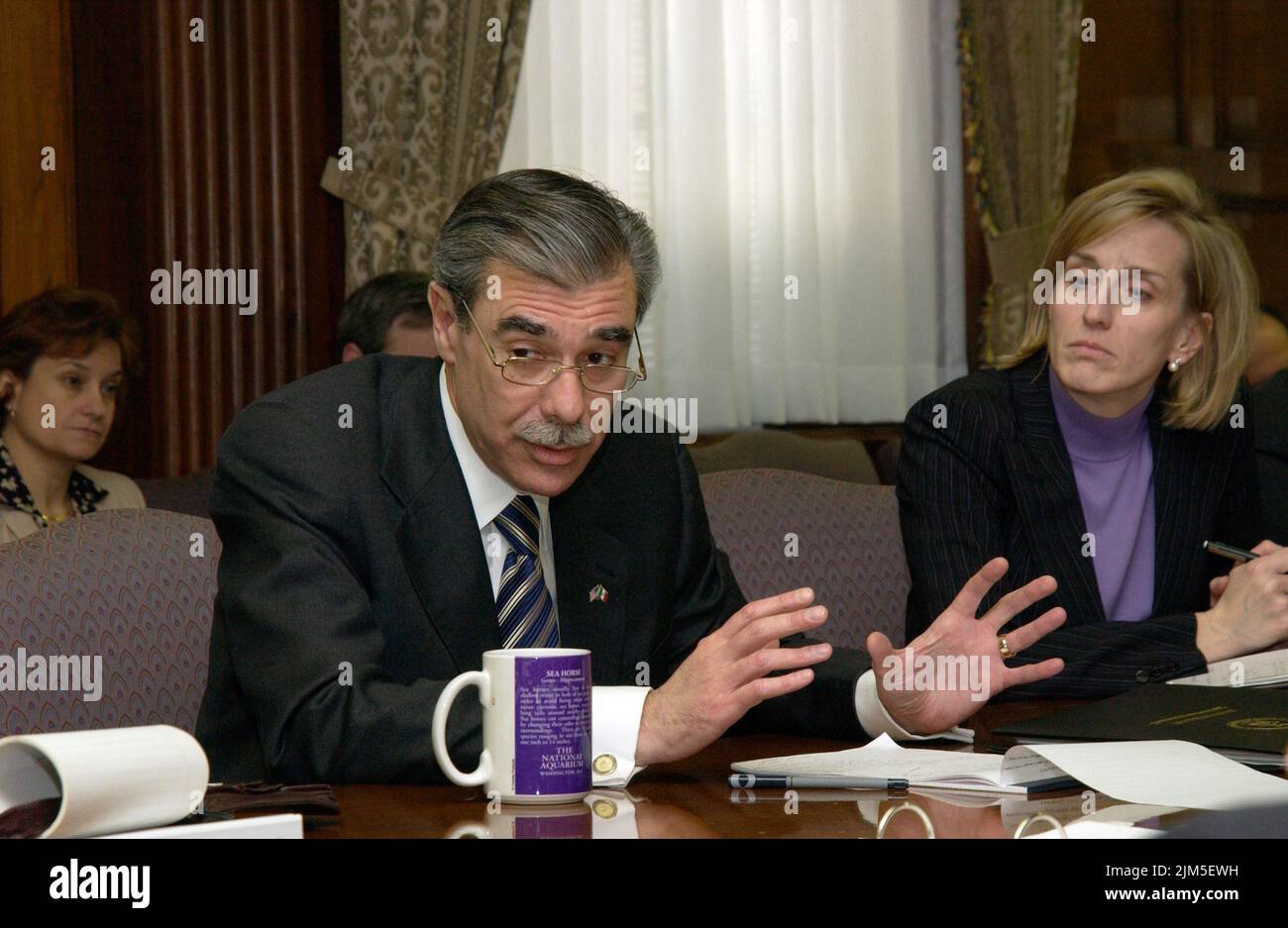 Office of the Secretary - Executive Management Team Meeting Stock Photo