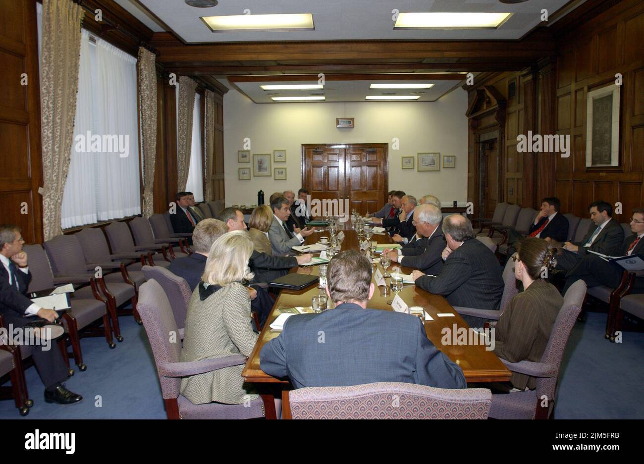Office of the Secretary Business Liaison Roundtable Stock Photo Alamy