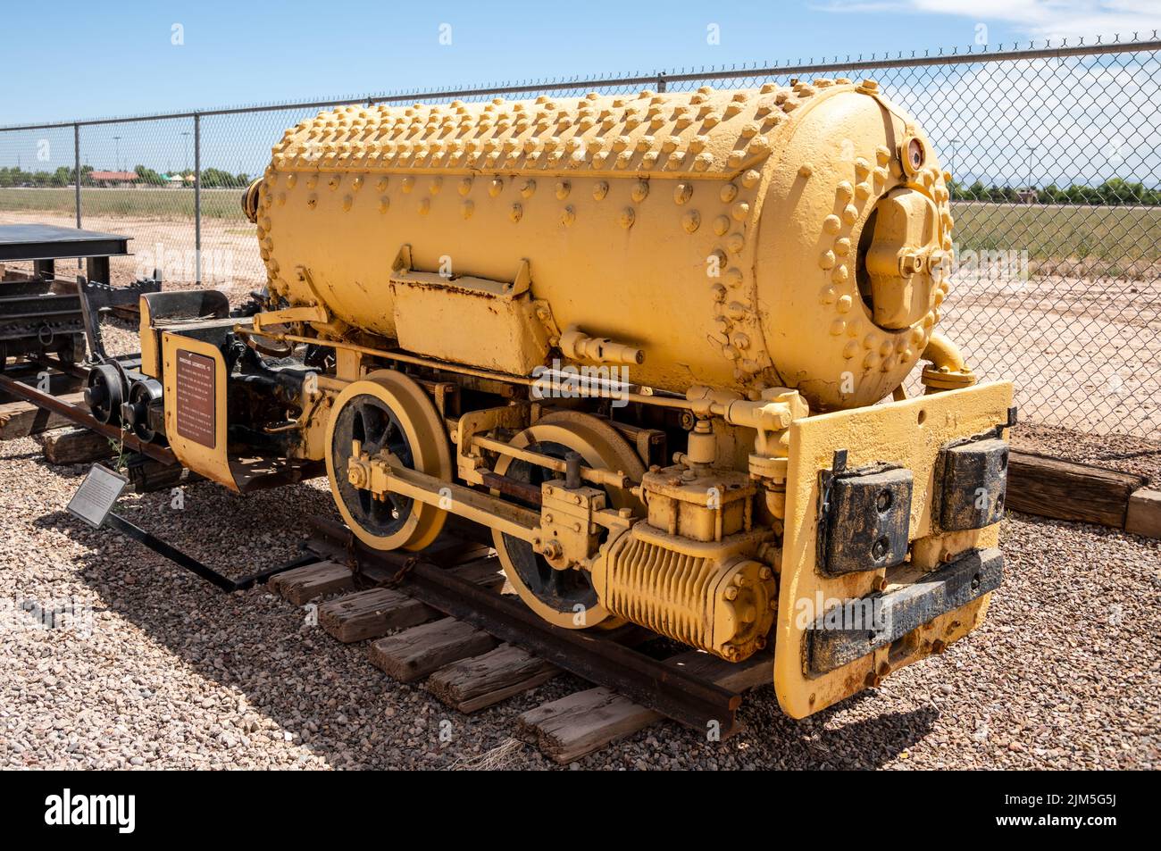 Arizona Railway Museum Compressed Air Stock Photo Alamy