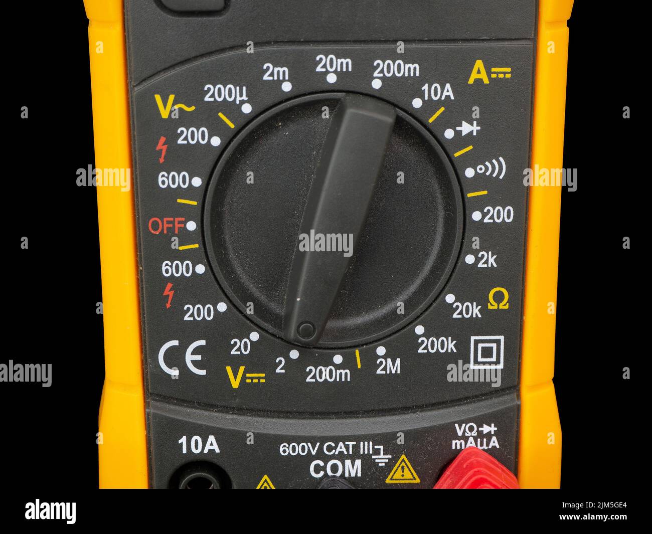A digital multimeter electrical measuring equipment Stock Photo Alamy