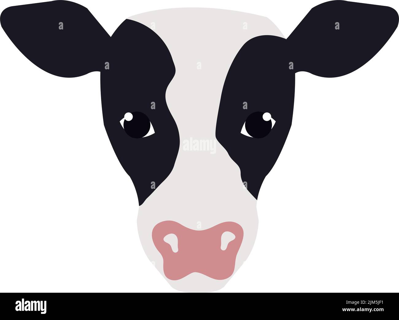 cow animal farm head Stock Vector Image & Art Alamy