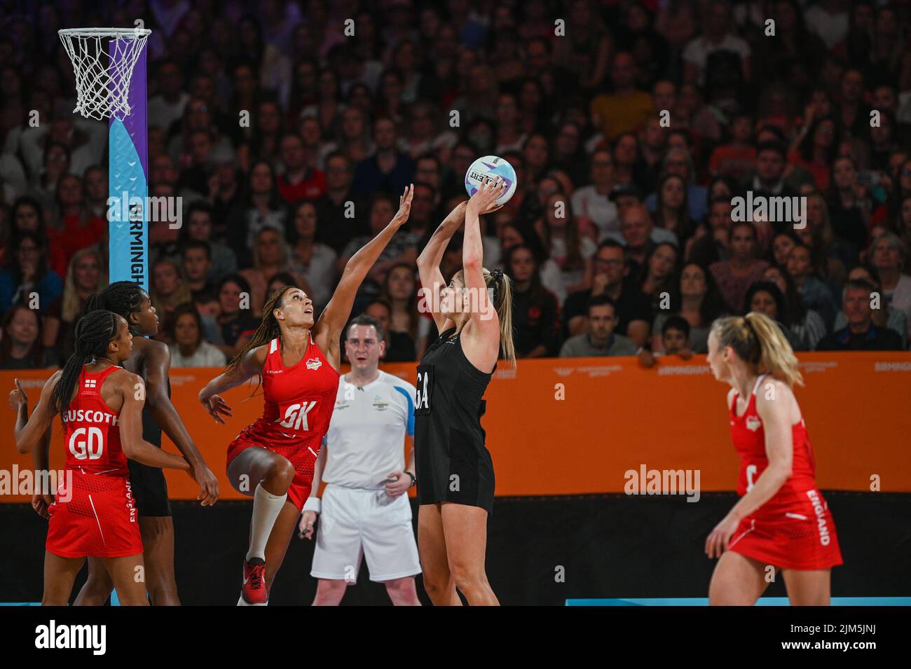 Birmingham, England, 2022 Netball England v New Zealand during the 2022