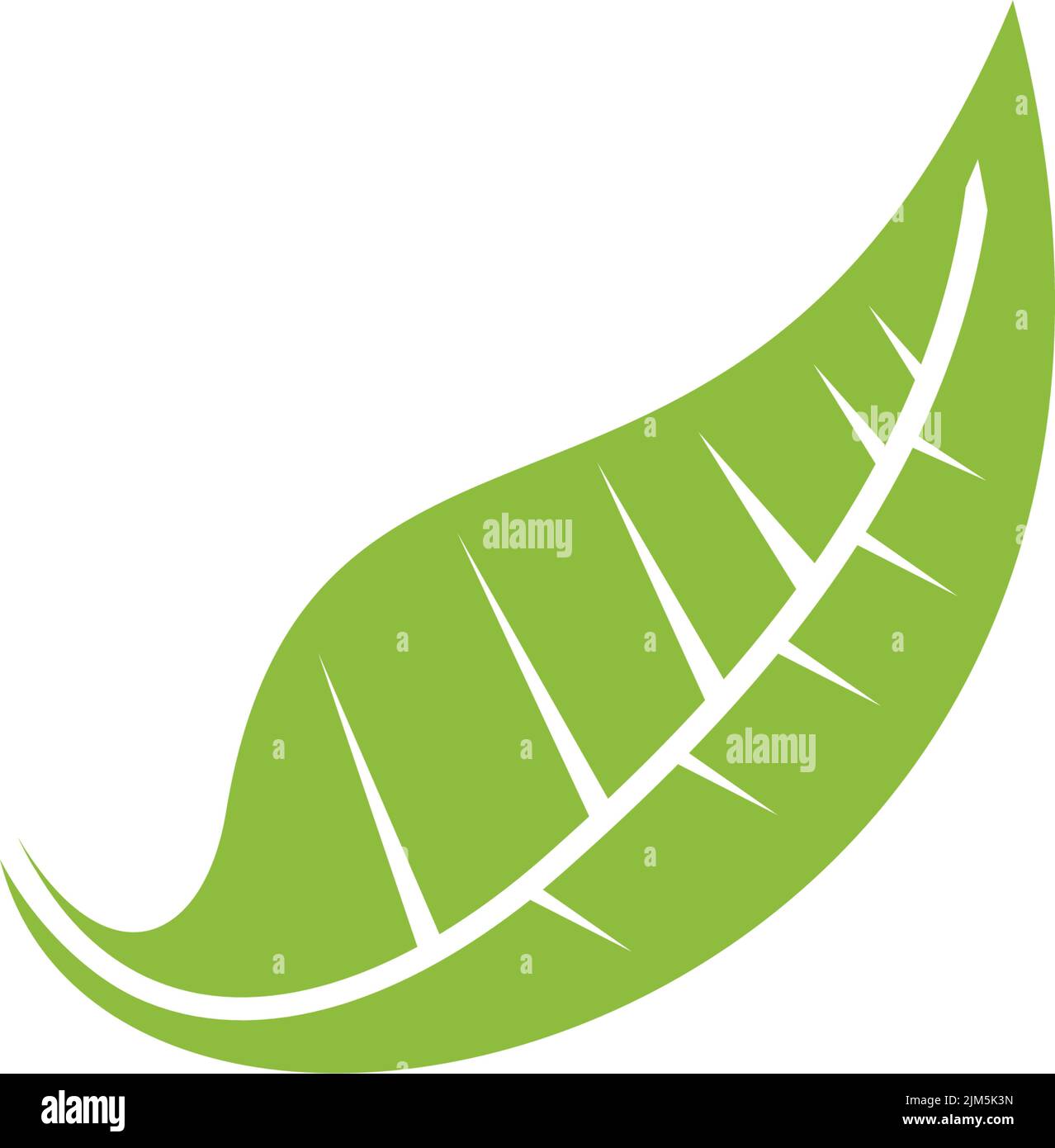 Leaf icon logo design inspiration vector template Stock Vector Image ...