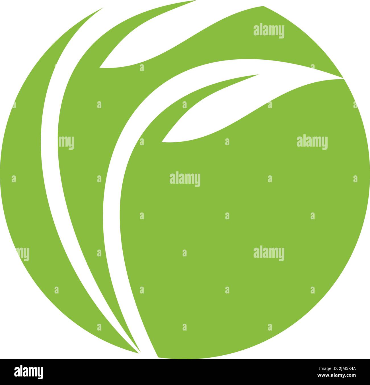 Leaf icon logo design inspiration vector template Stock Vector Image ...