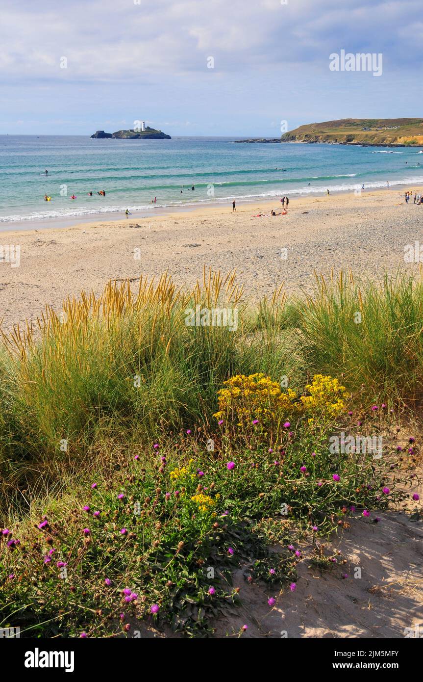 Gwithian Beach, Cornwall Stock Photo - Alamy