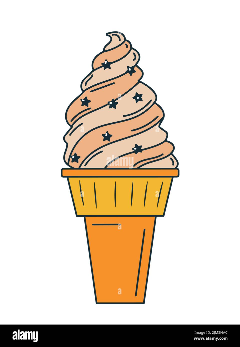 Ice cream icon Stock Vector
