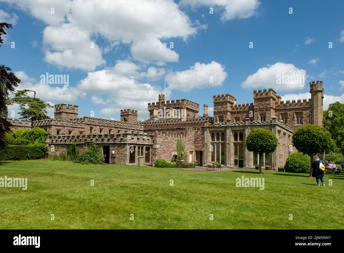 Hampton Court Castle, Hope under Dinmore, Herefordshire, England Stock