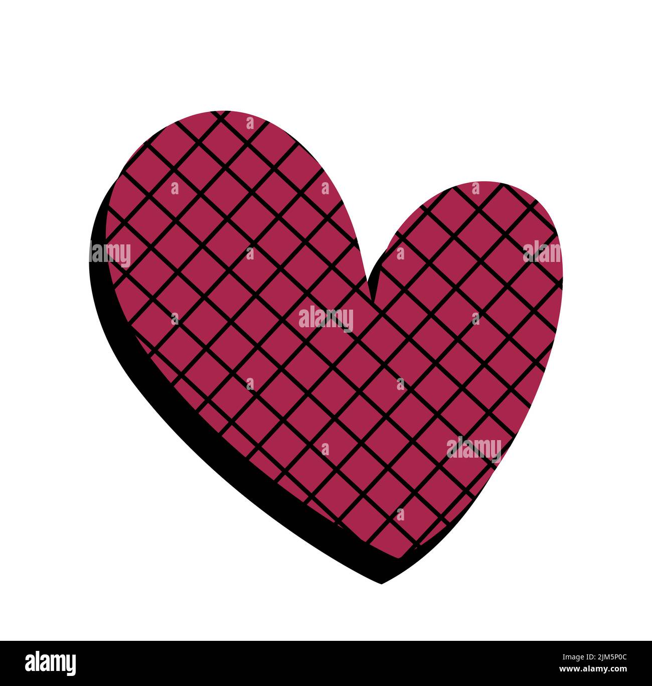 Hand drawn heart Stock Vector