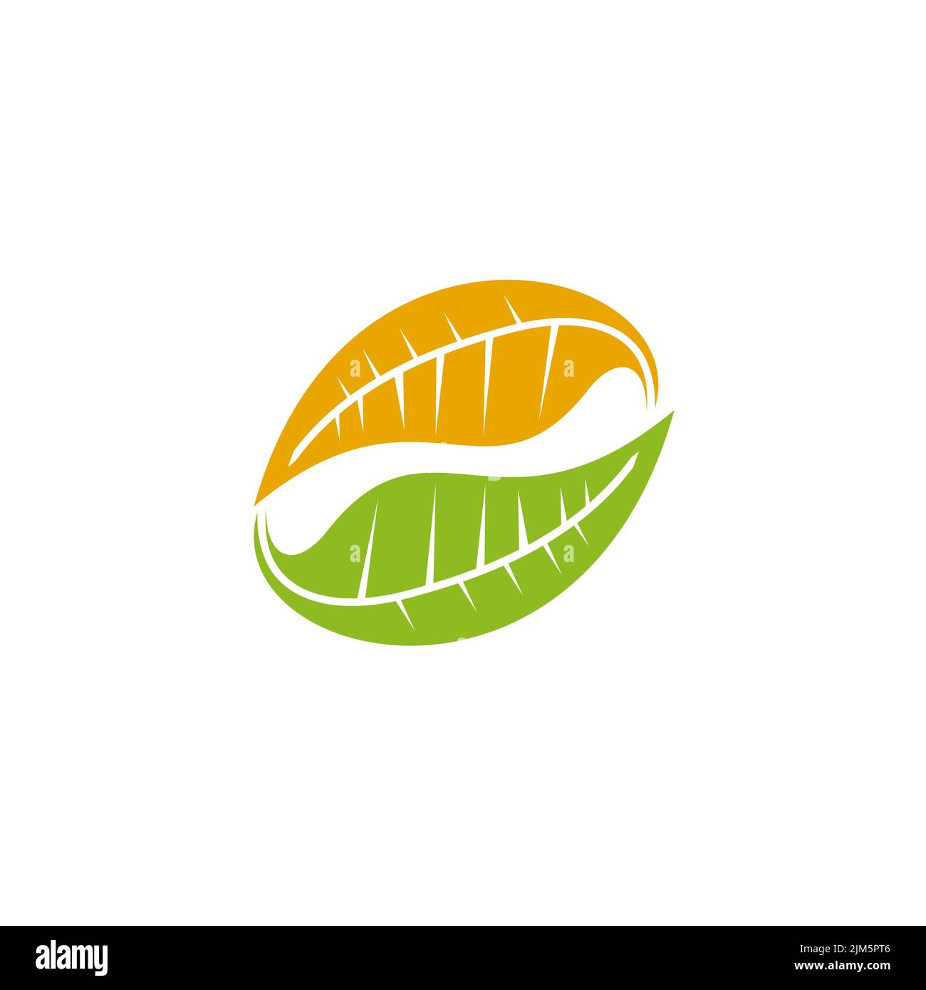 Leaf icon logo design inspiration vector template Stock Vector Image ...