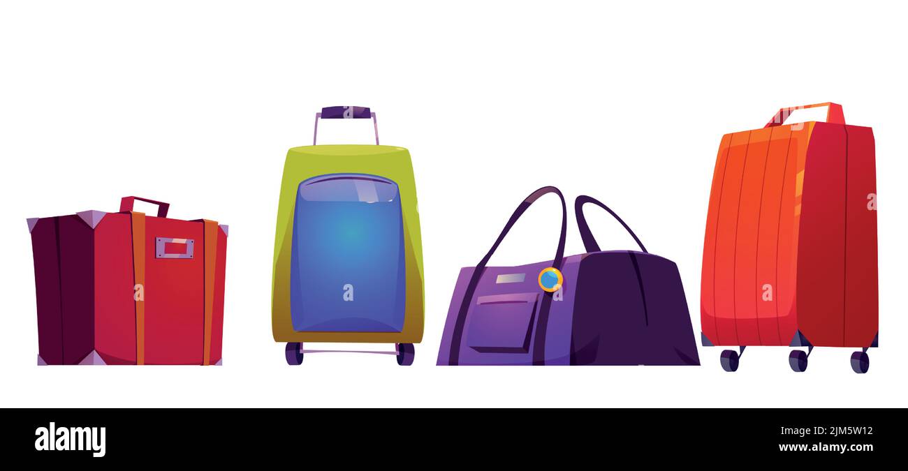Cartoon luggage hi-res stock photography and images - Alamy
