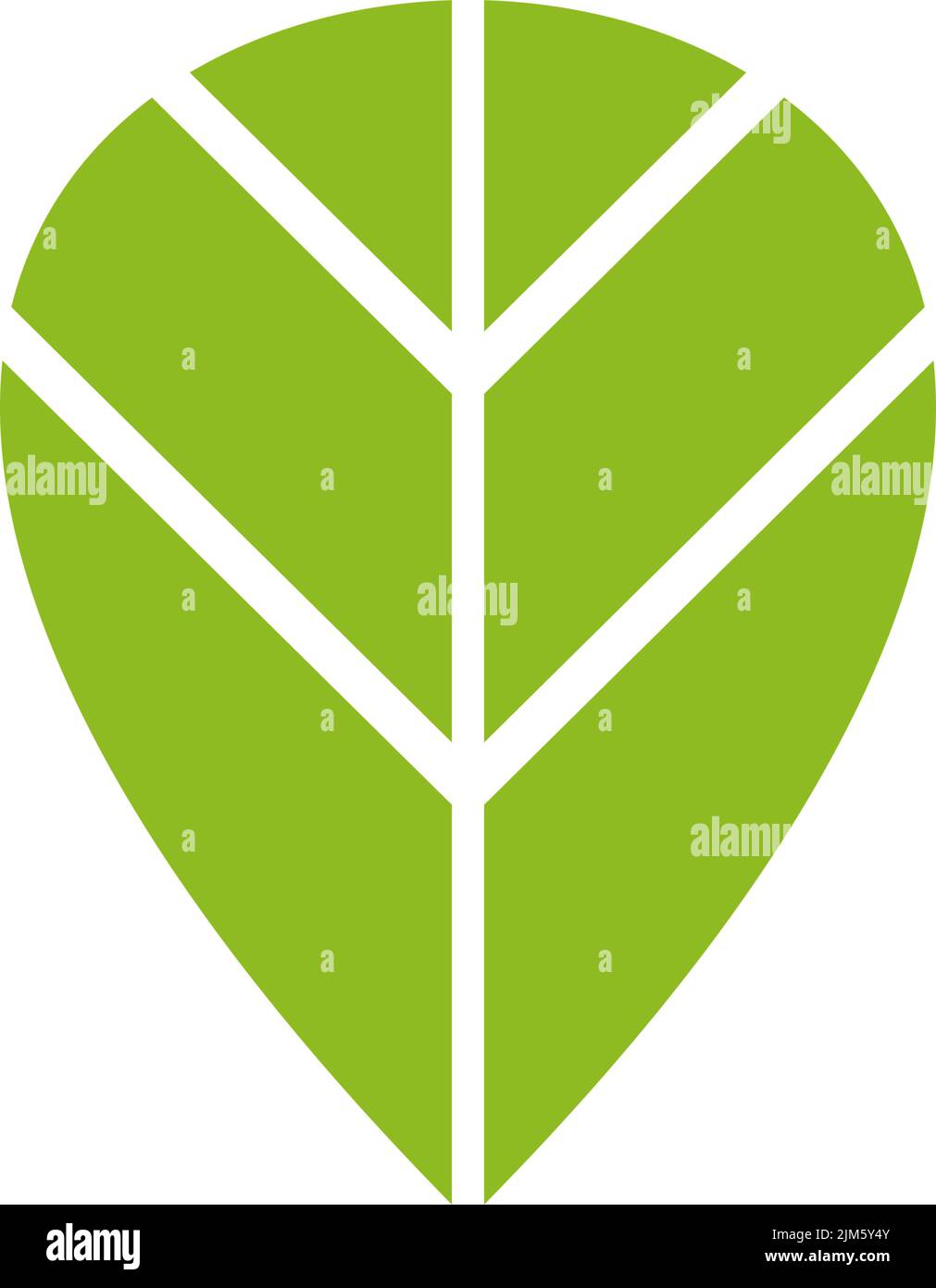 Leaf icon logo design inspiration vector template Stock Vector Image ...