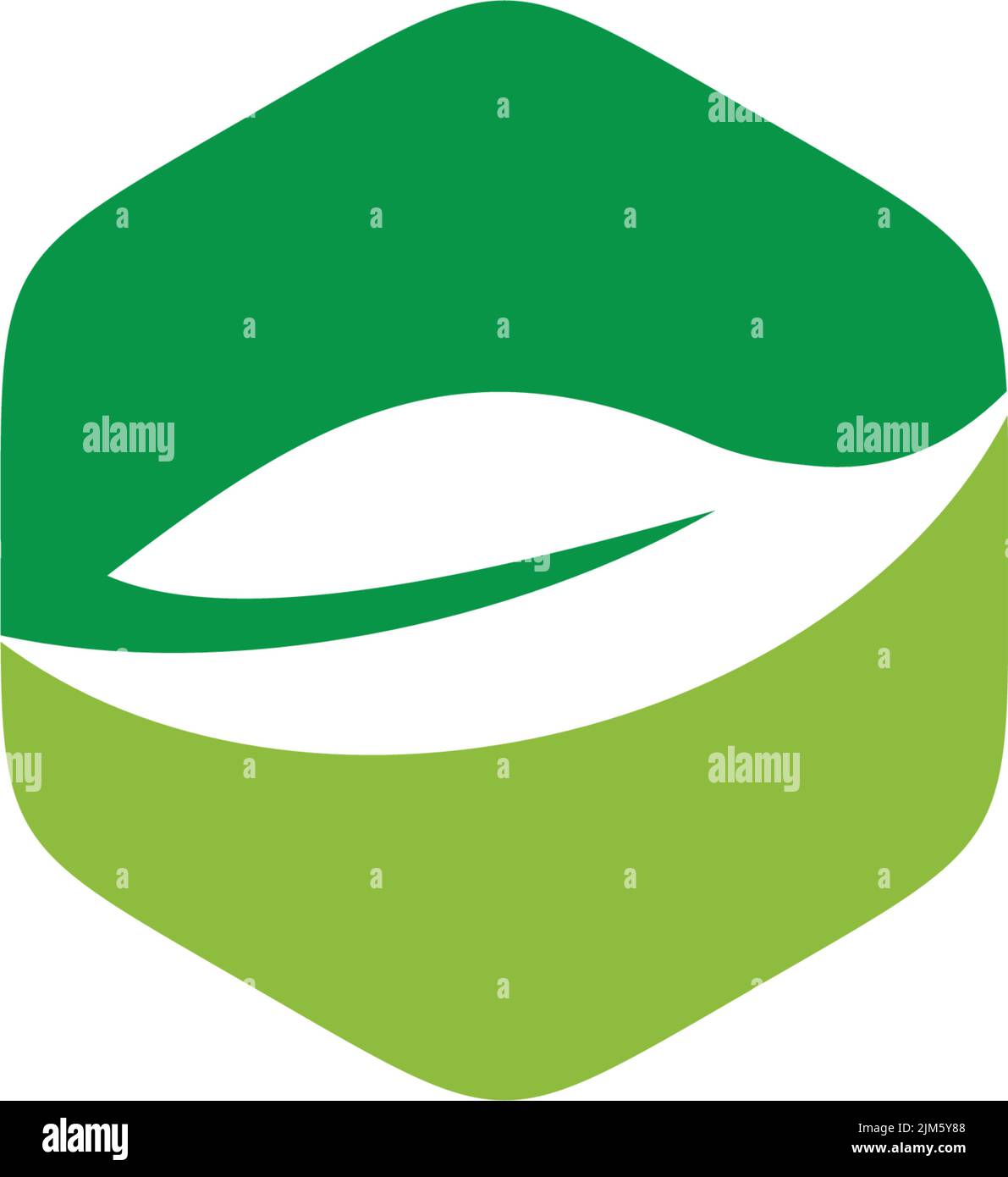 Leaf icon logo design inspiration vector template Stock Vector Image ...
