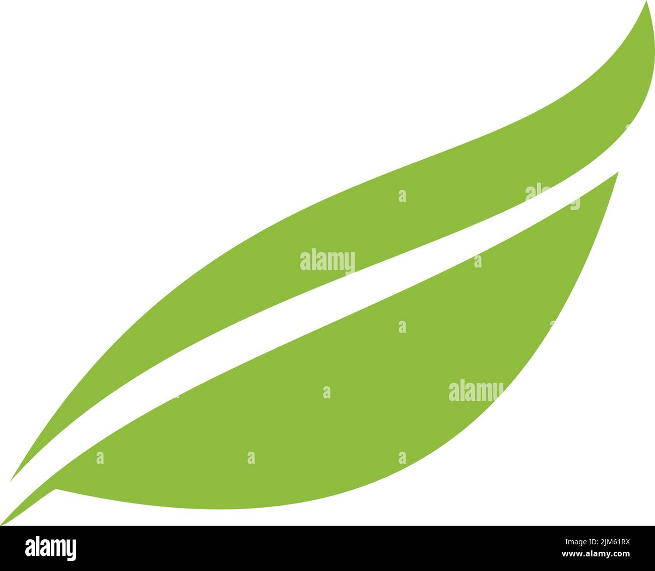 Leaf icon logo design inspiration vector template Stock Vector Image ...