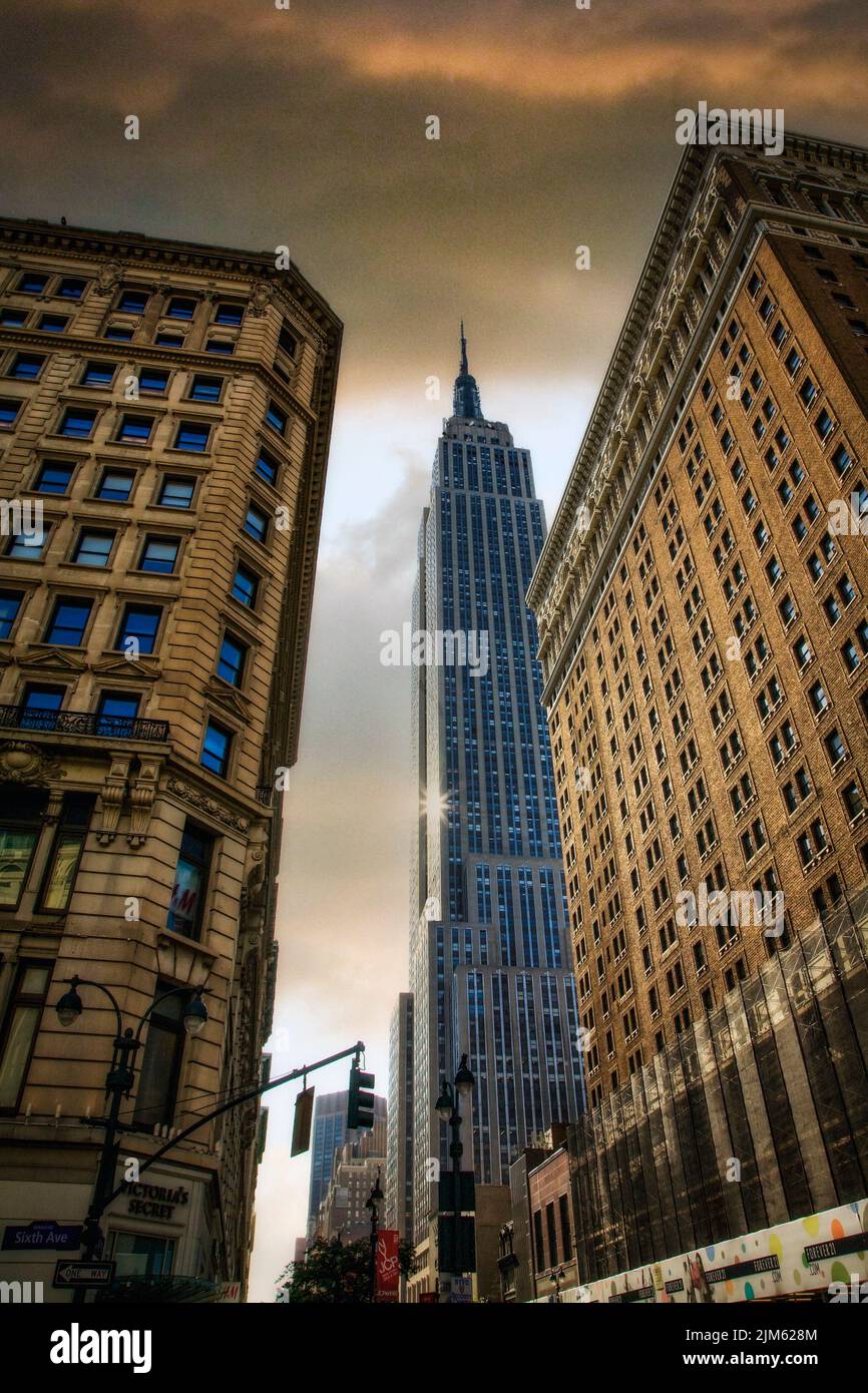 Empire State Building, New York Stock Photo