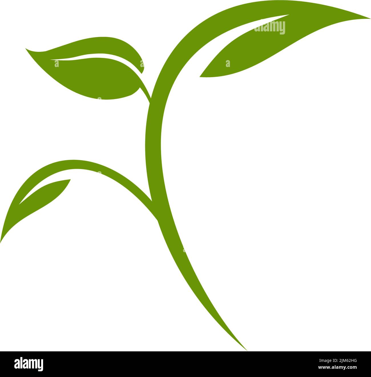 Eco green leaf icon logo design inspiration vector template Stock ...