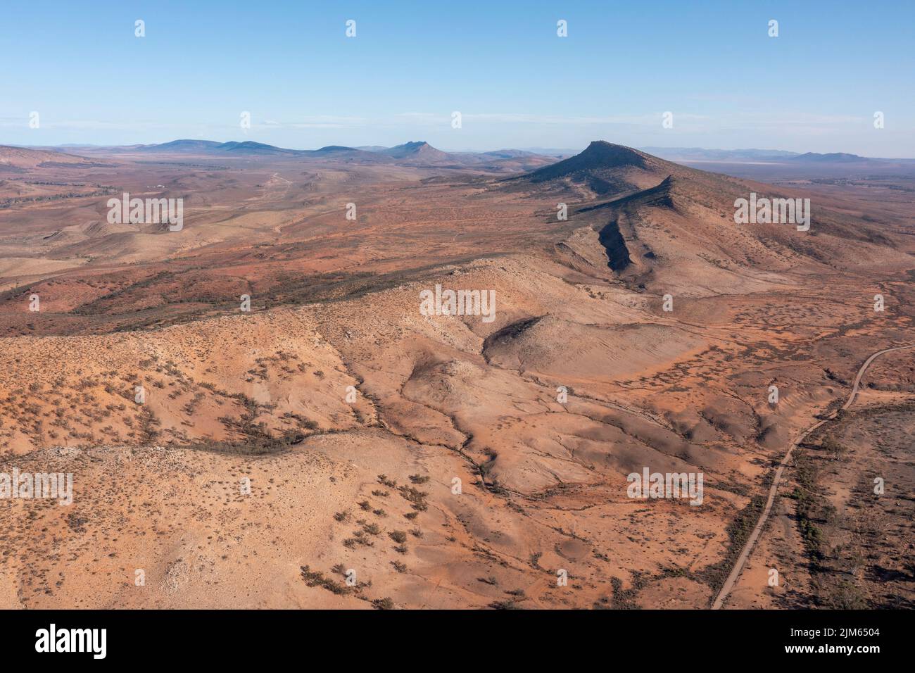 The Elder mountain range in South Australia Stock Photo Alamy