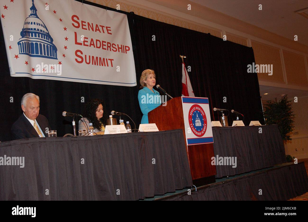 Office of the Secretary Senate Hispanic Leadership Summit Stock Photo