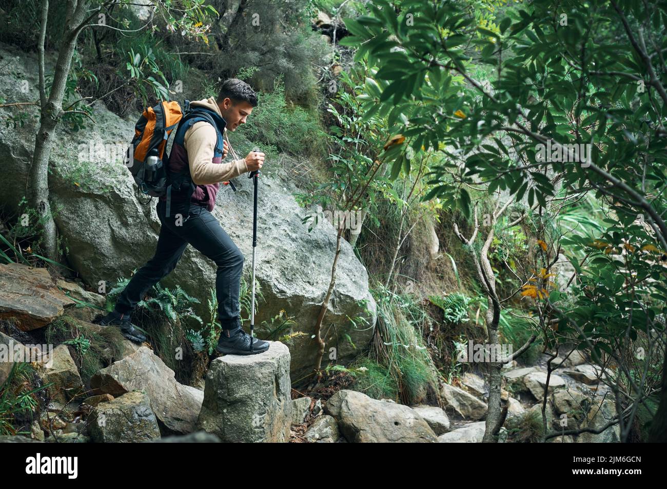 Man climbing pole hi-res stock photography and images - Alamy