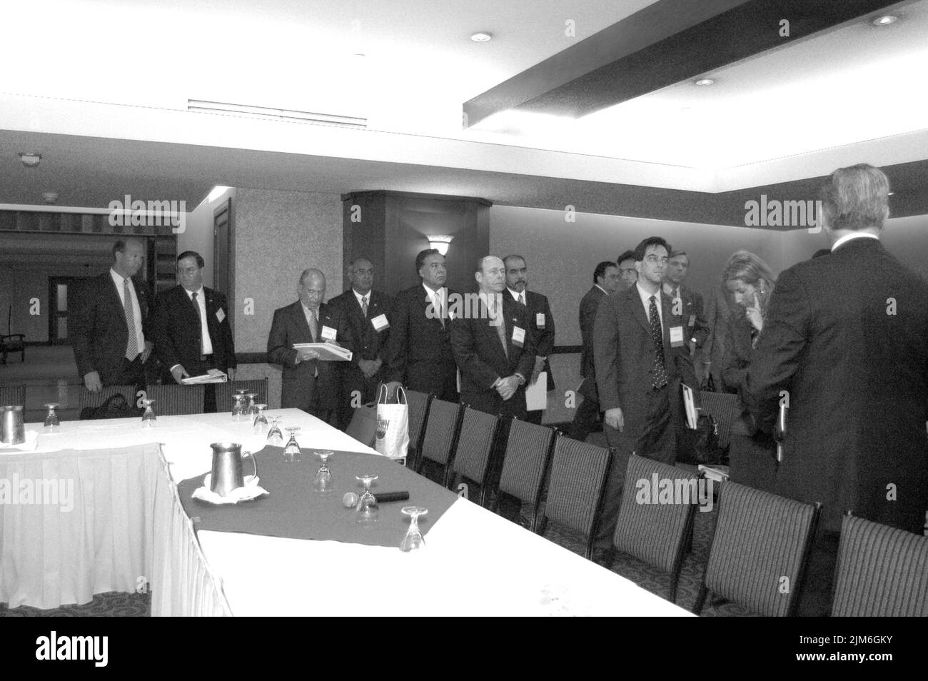 Central america free trade agreement Black and White Stock Photos ...