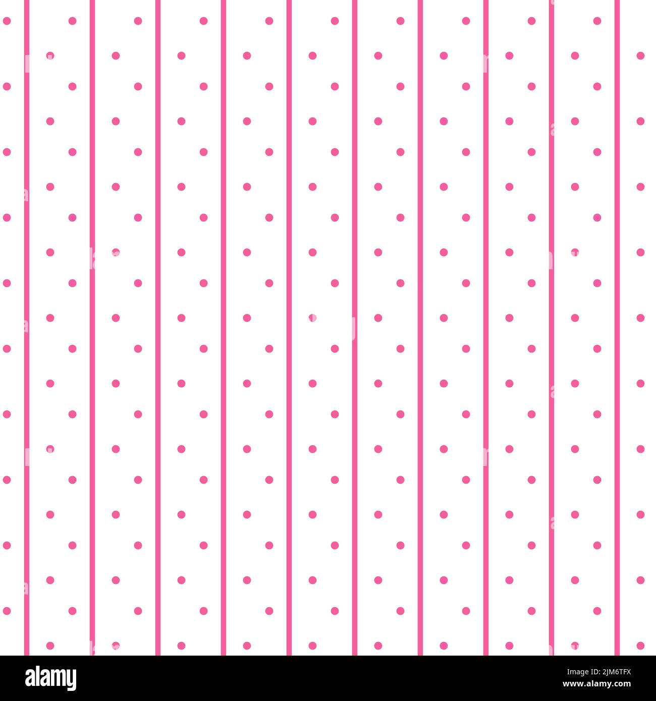 Pink polka dot seamless pattern for textile design Stock Vector Image ...