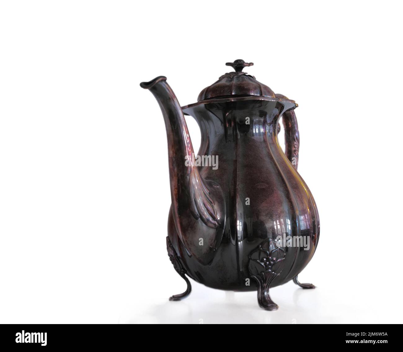 Vintage coffe pot made of brass. Vintage coffee pot made of brass Stock