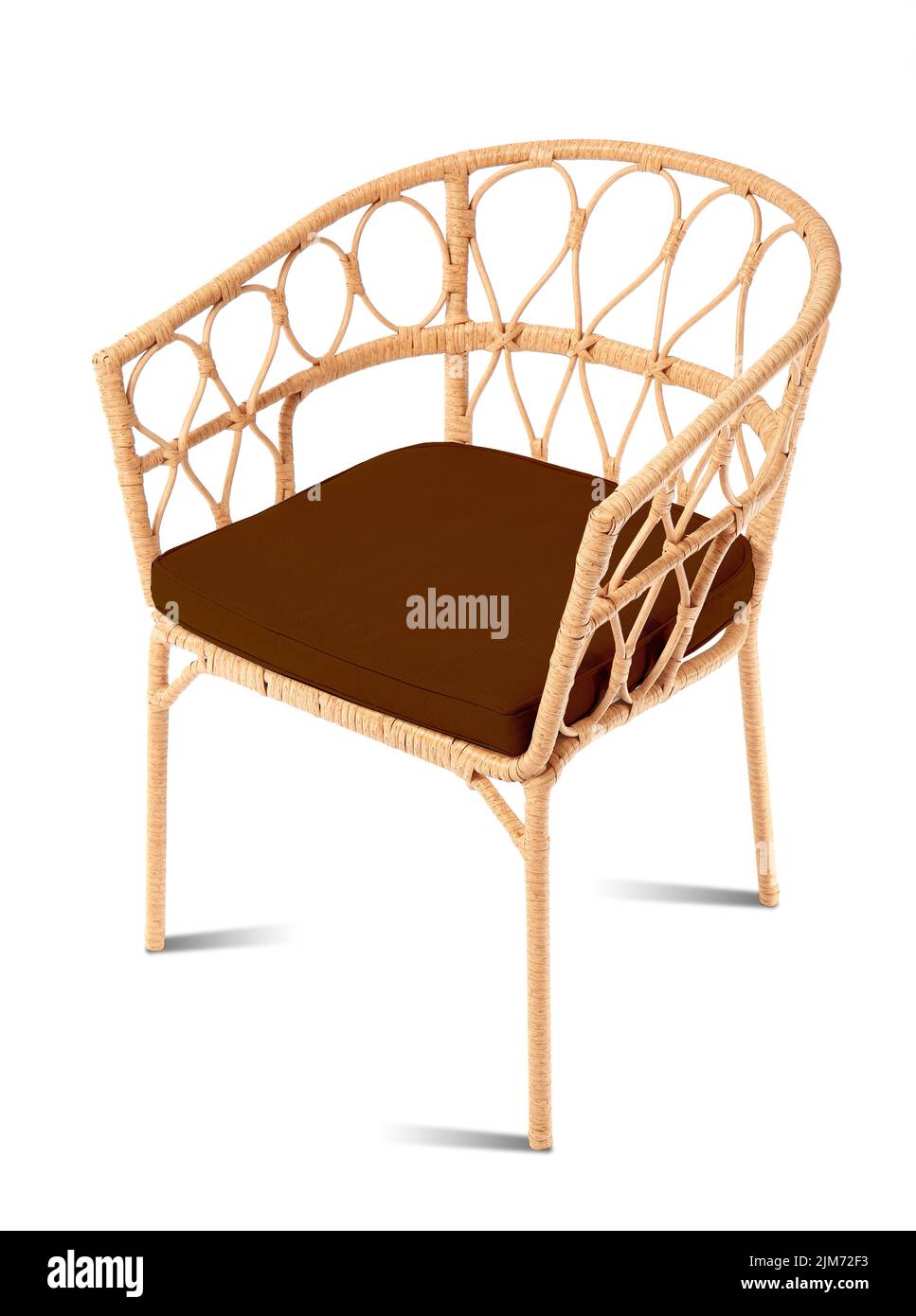 Rattan chair Cut Out Stock Images & Pictures - Alamy
