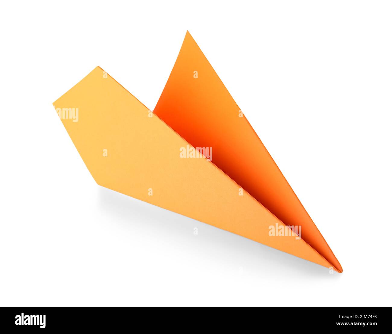 Orange aeroplane Cut Out Stock Images & Pictures Alamy