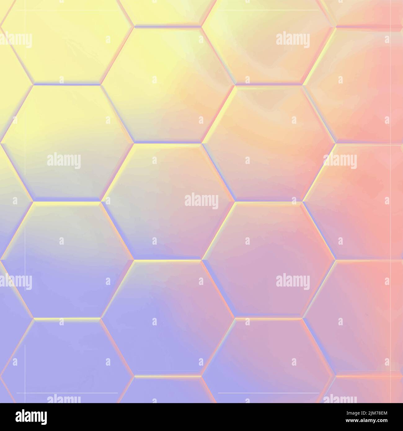A hexagon design background with pink color Stock Vector Image & Art ...