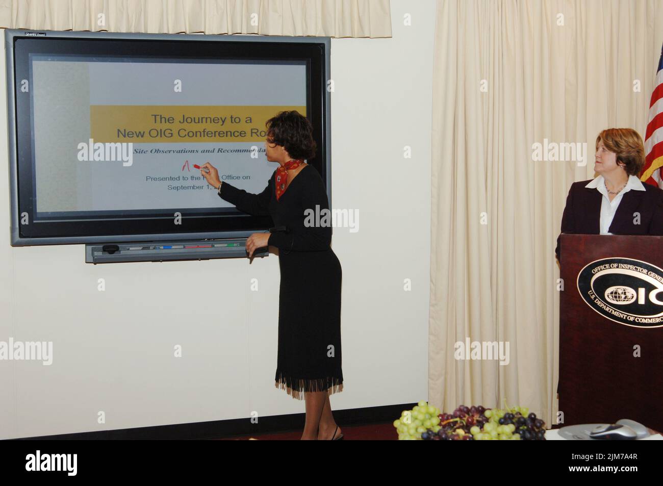 Office of Inspector General - Ribbon Cutting Stock Photo - Alamy
