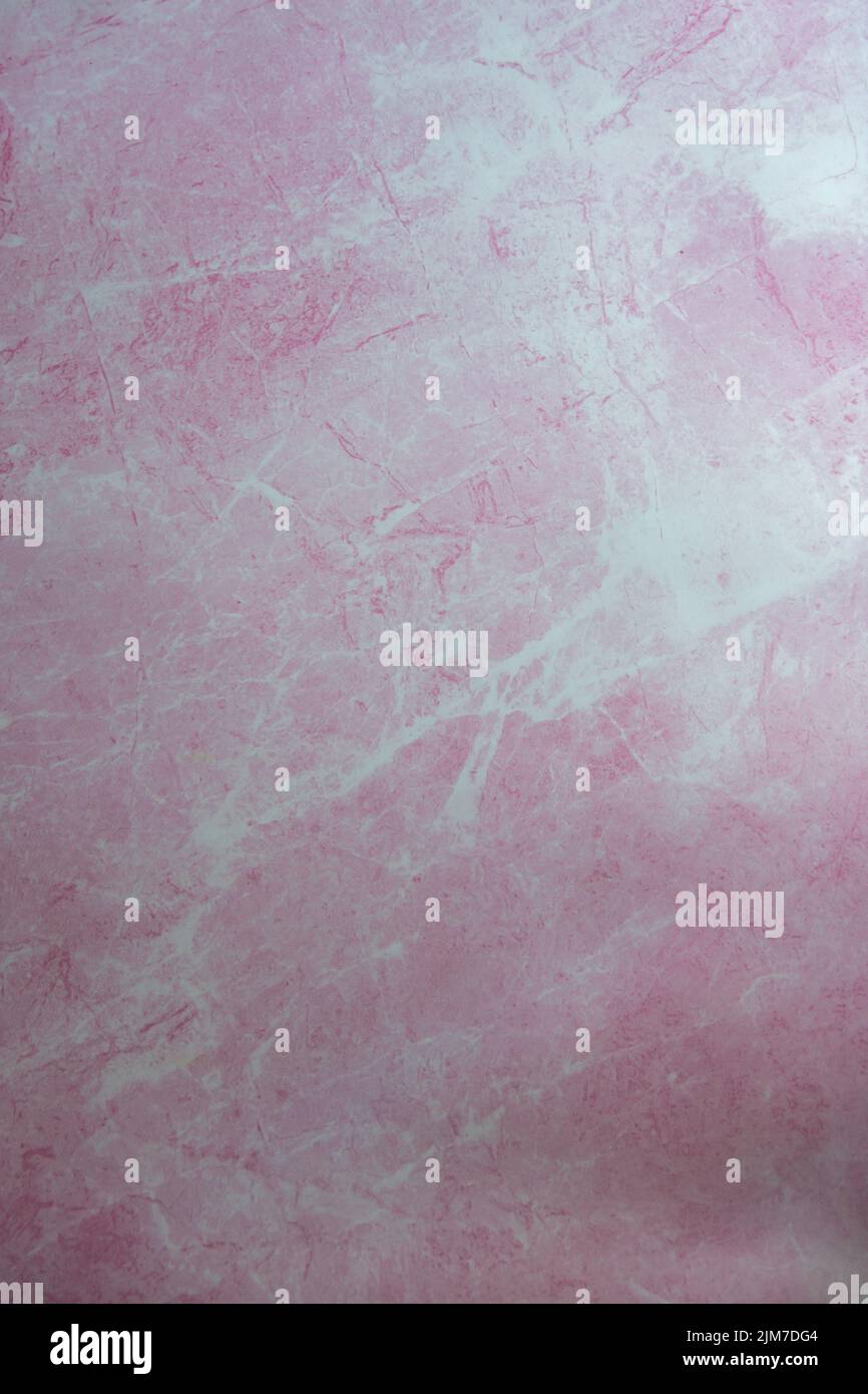 Gradient pink marble texture and background Stock Photo