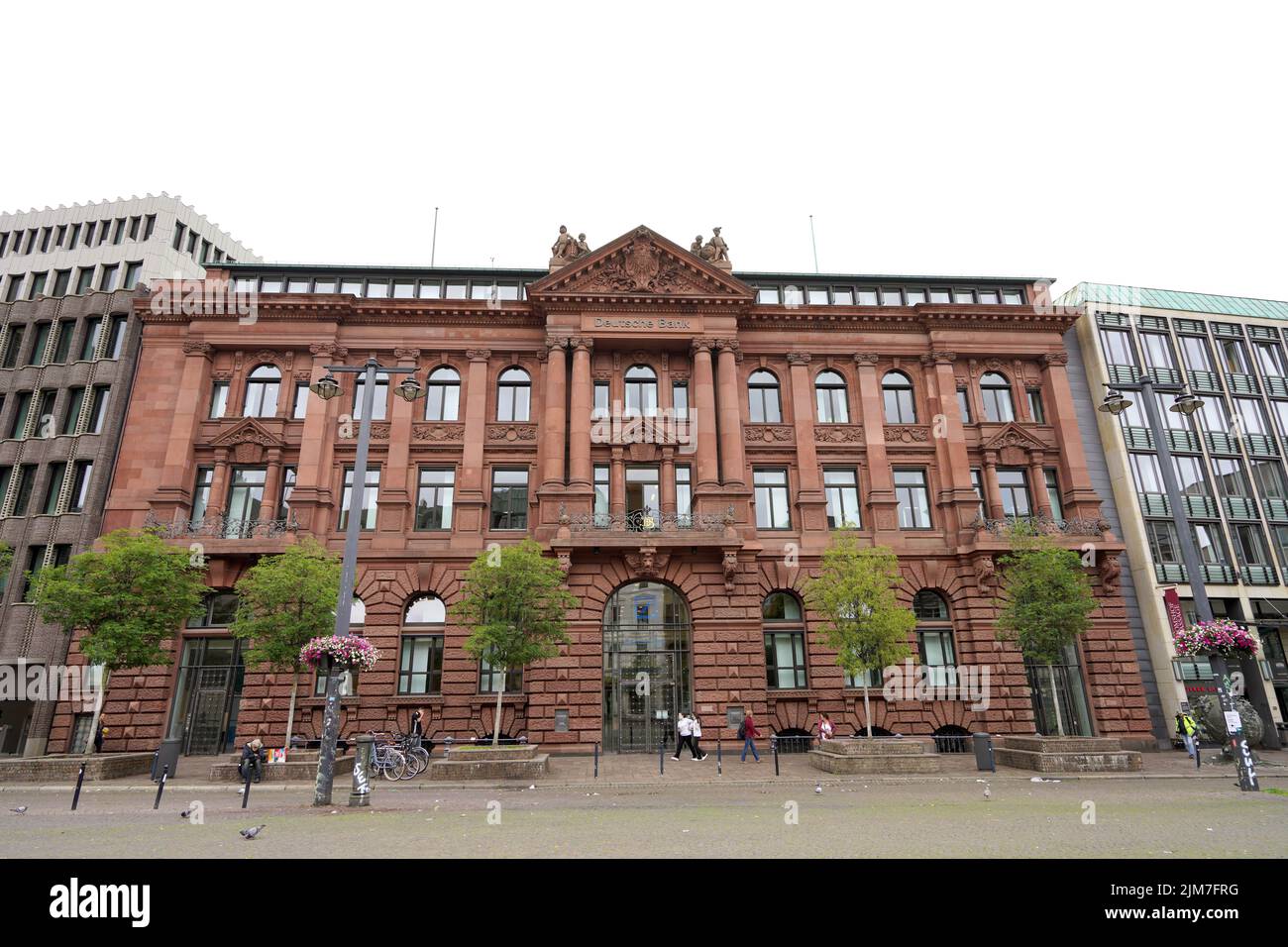 BREMEN, GERMANY - JULY, 7 2022: Deutsche Bank building in Bremen, Germany Stock Photo