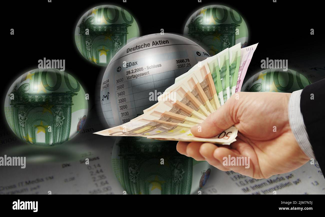 Stock market money market Stock Photo - Alamy