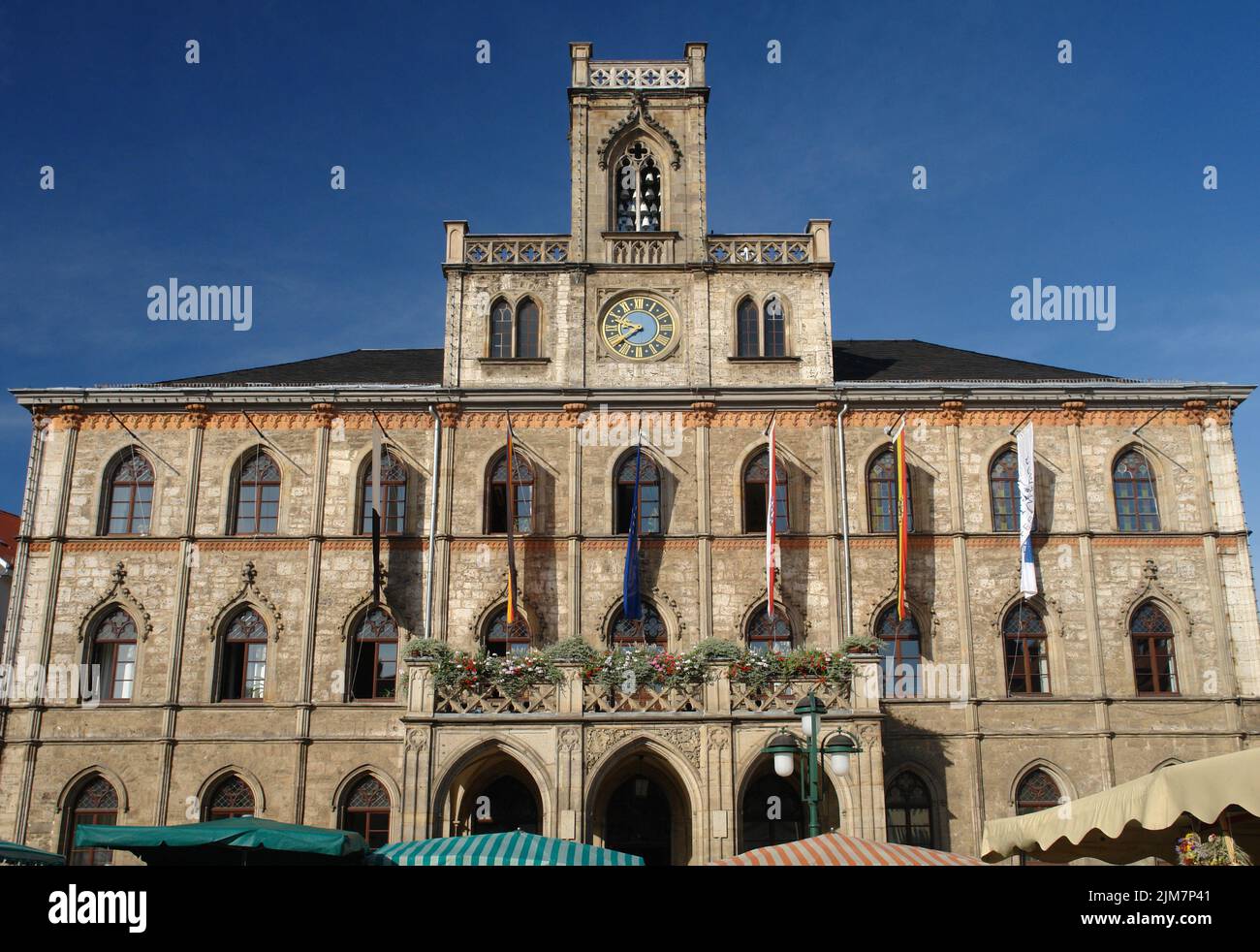 Weimar City Hall Stock Photo Alamy