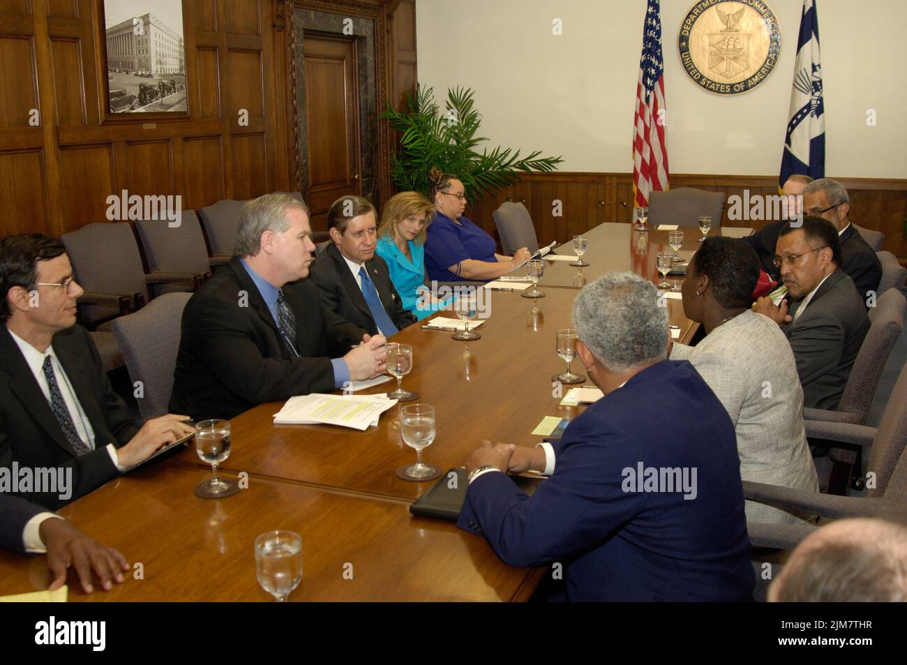 Office of the Deputy Secretary (David Sampson) Bermuda Premiere Stock Photo Alamy