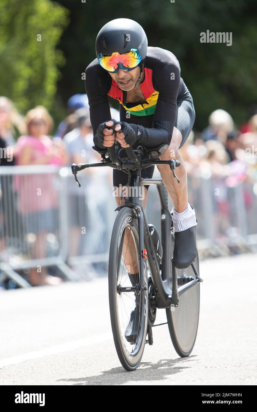 Commonwealth Games 2022, Birmingham UK. 4th August 2022. Men's Cycling ...