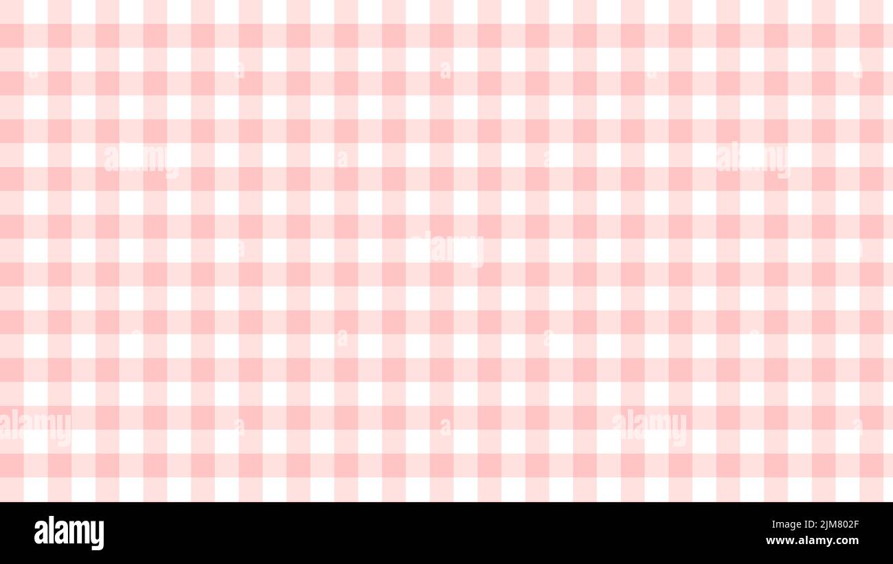 pink gingham, checkers, plaid, aesthetic checkerboard wallpaper vector  illustration, perfect for wallpaper, backdrop, postcard, background Stock  Vector Image & Art - Alamy