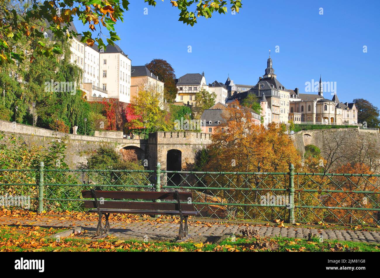 Luxembourg City Stock Photo