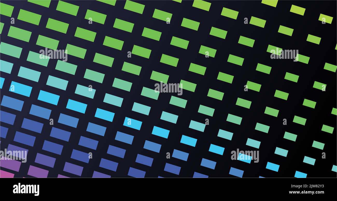 Vintage halftone color texture background. Squared vector Abstract Texture Stock Vector
