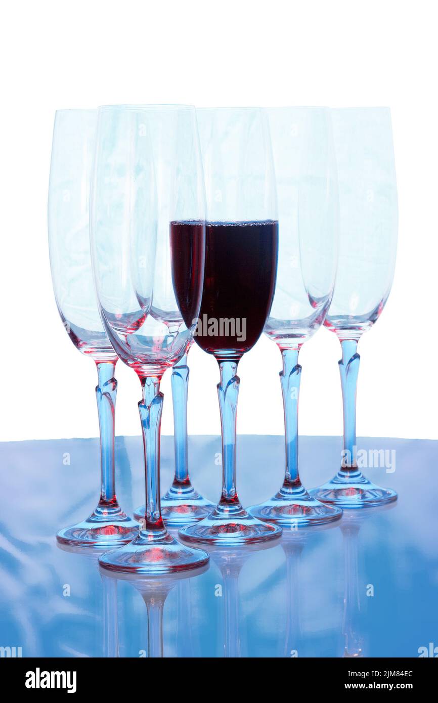 Wineglasses Stock Photo