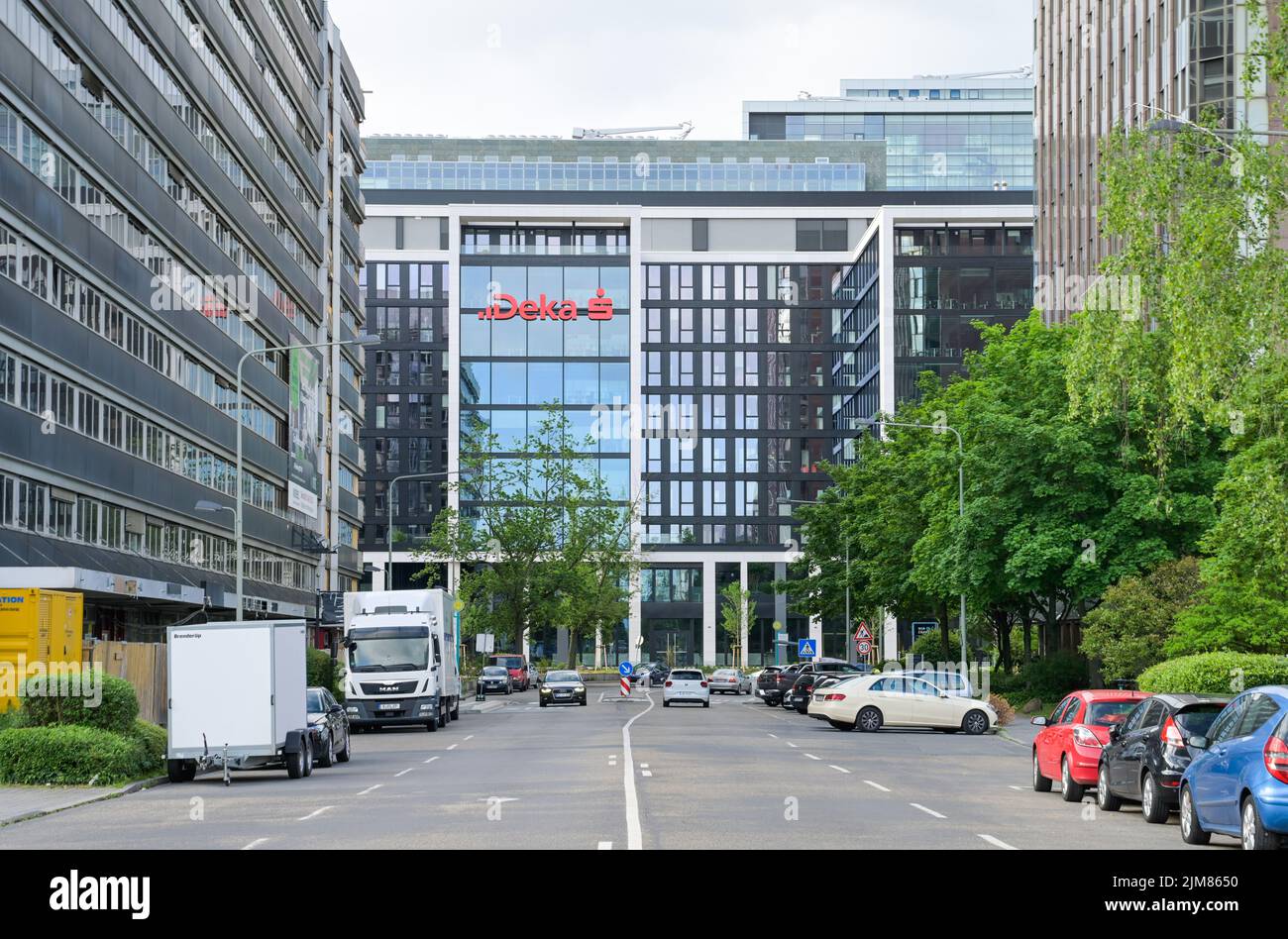 Deka Bank, Lyoner Straße, Lyoner Quartier, Niederrad, Frankfurt am Main, Hessen, Deutschland Stock Photo