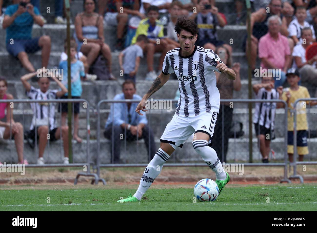 Matias Soulle Malvano of Juventus U23 looks on during the Coppa News  Photo - Getty Images