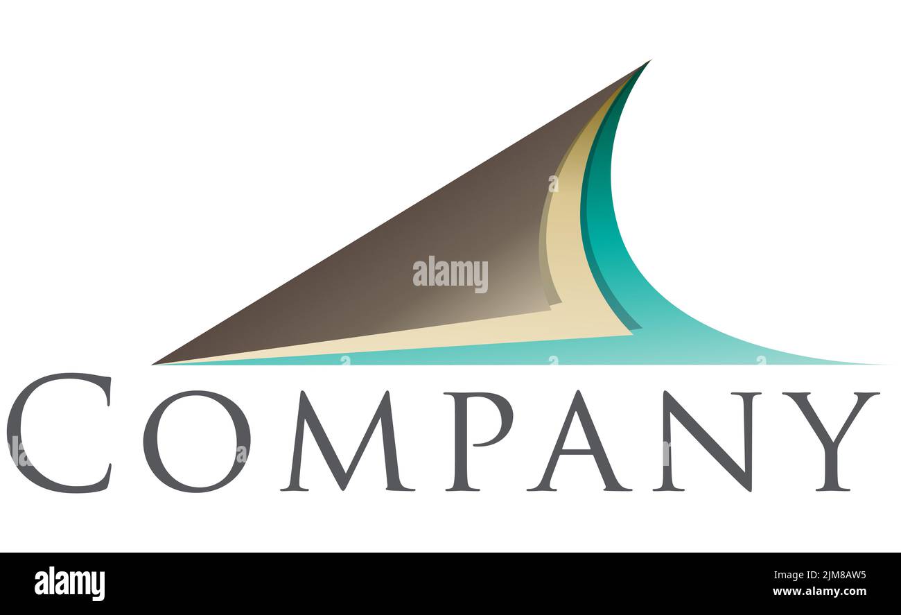 Corporate Emblem Design Stock Photo