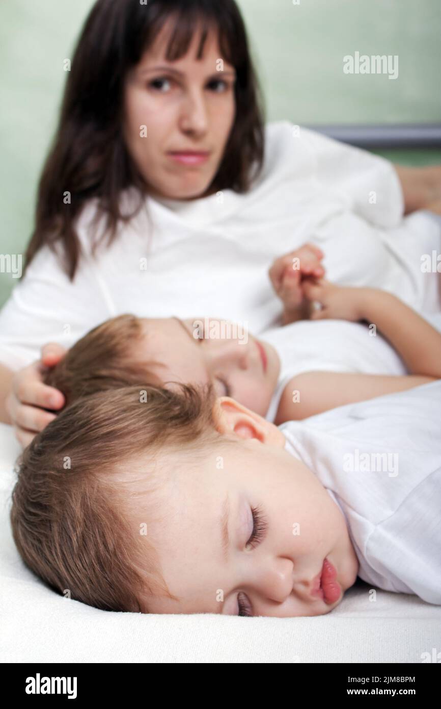Mother and child Stock Photo