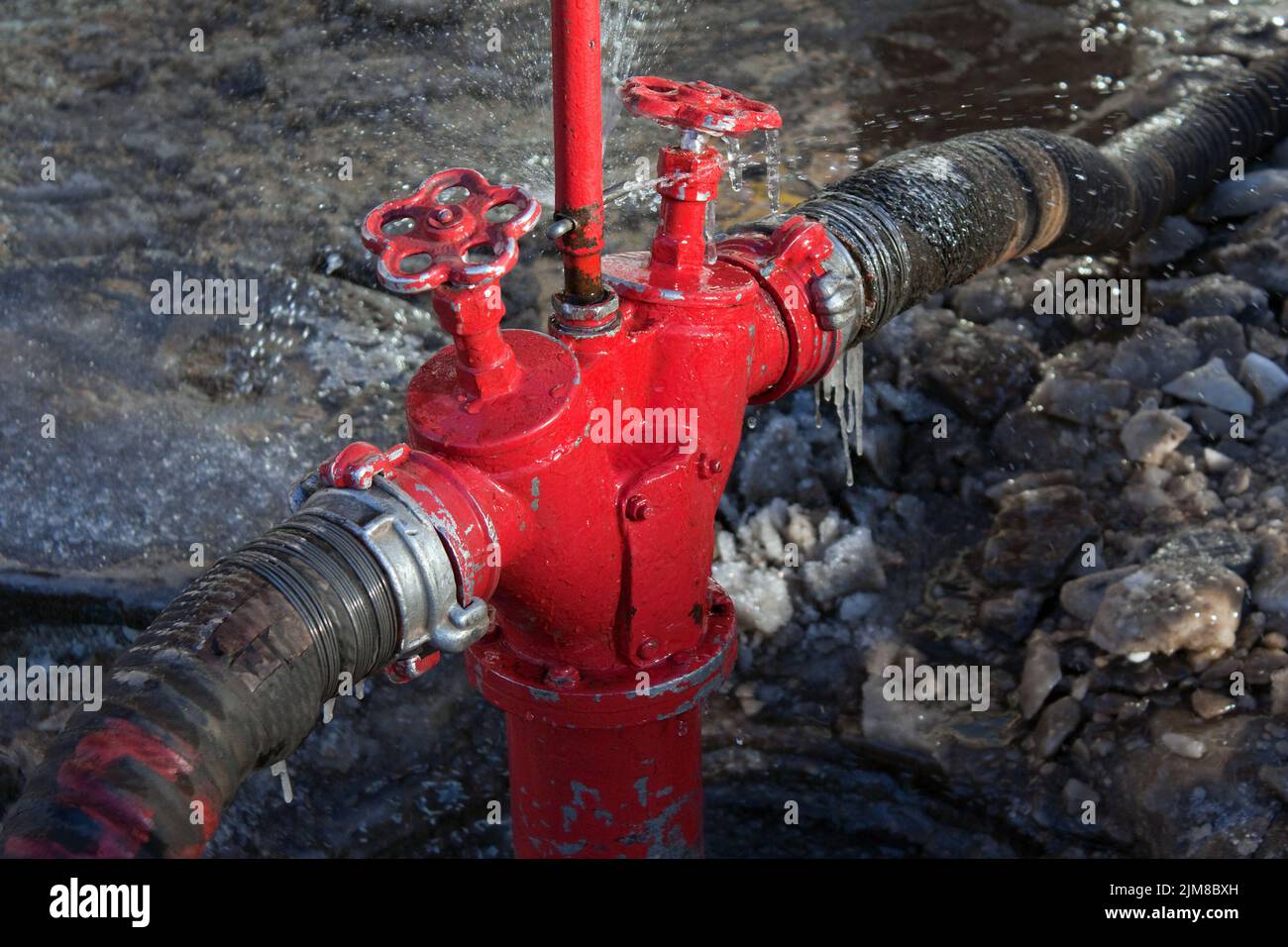 Fire pump pressure gauge hi-res stock photography and images - Alamy