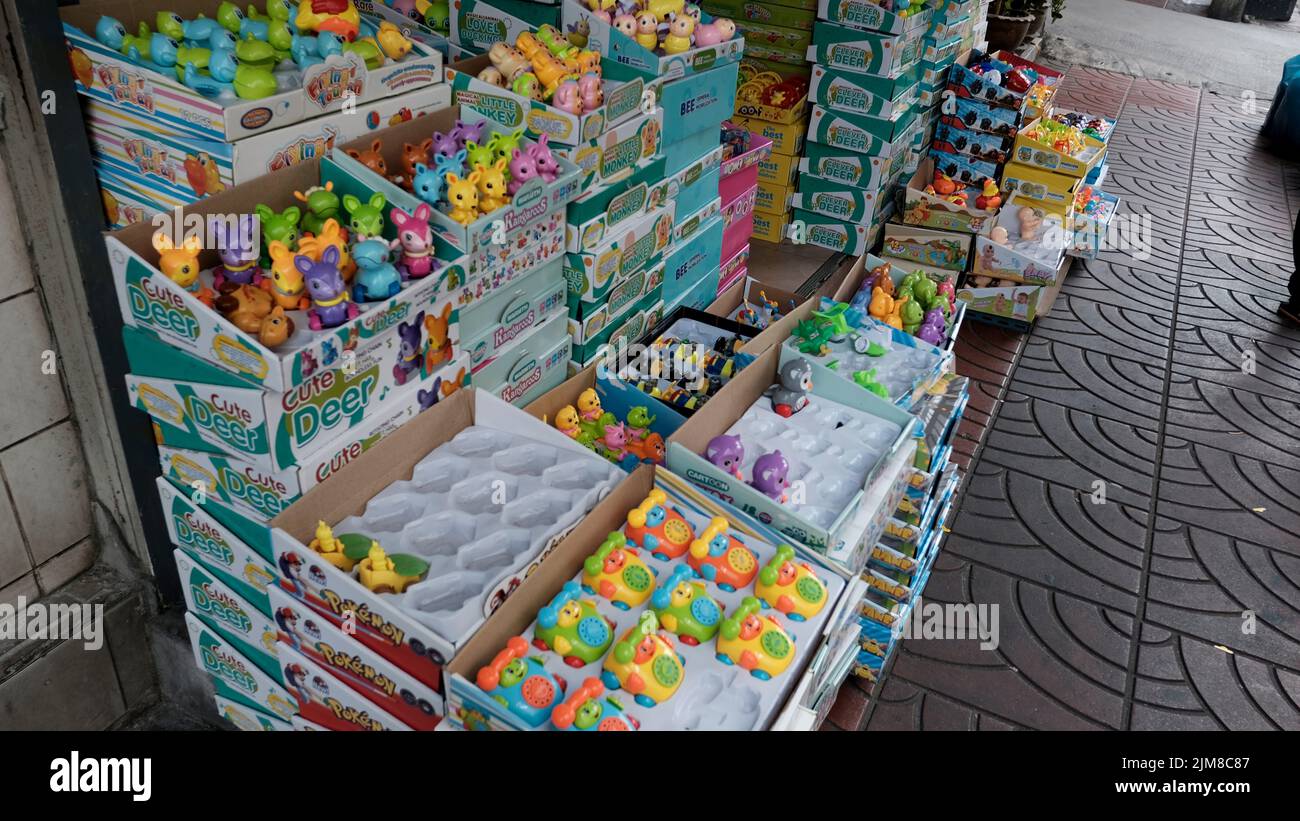 Toy Store in Chinatown Bangkok Thailand Stock Photo - Alamy