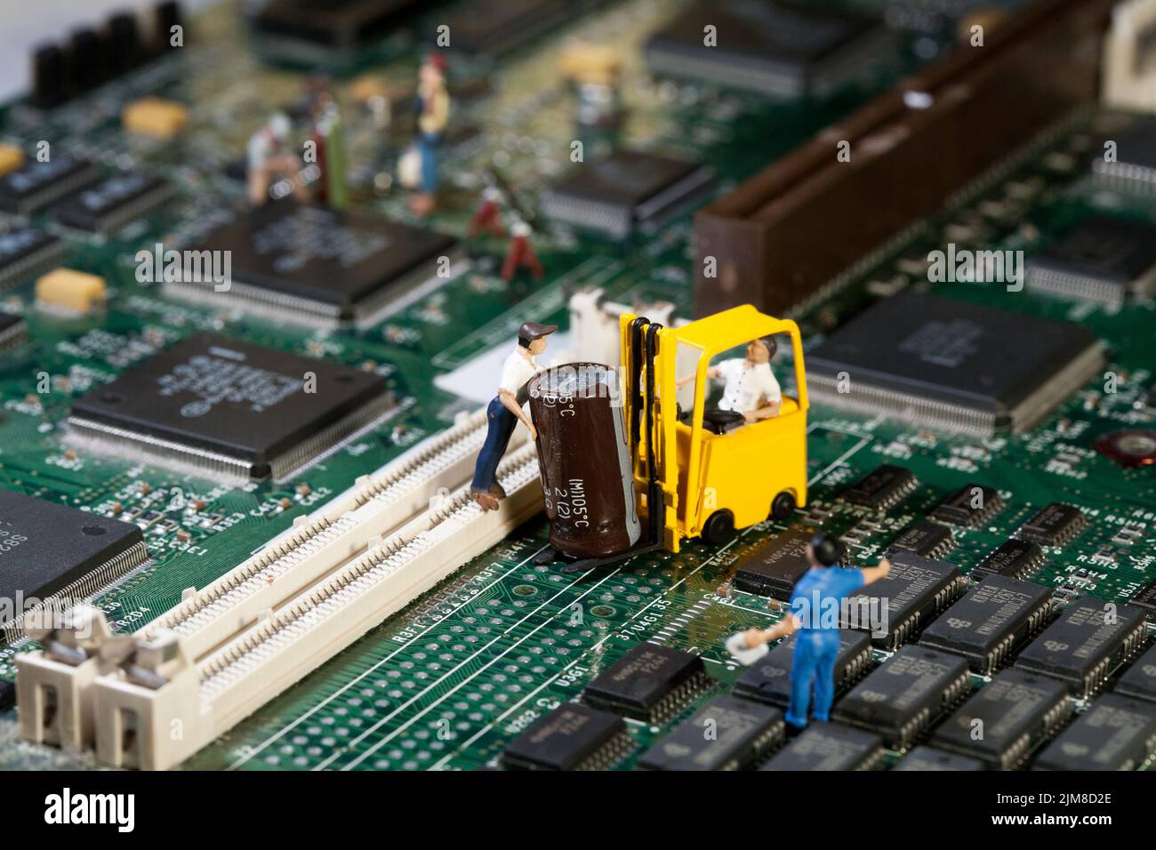 Repairing Electronic Circuitry Stock Photo Circuit Diagram